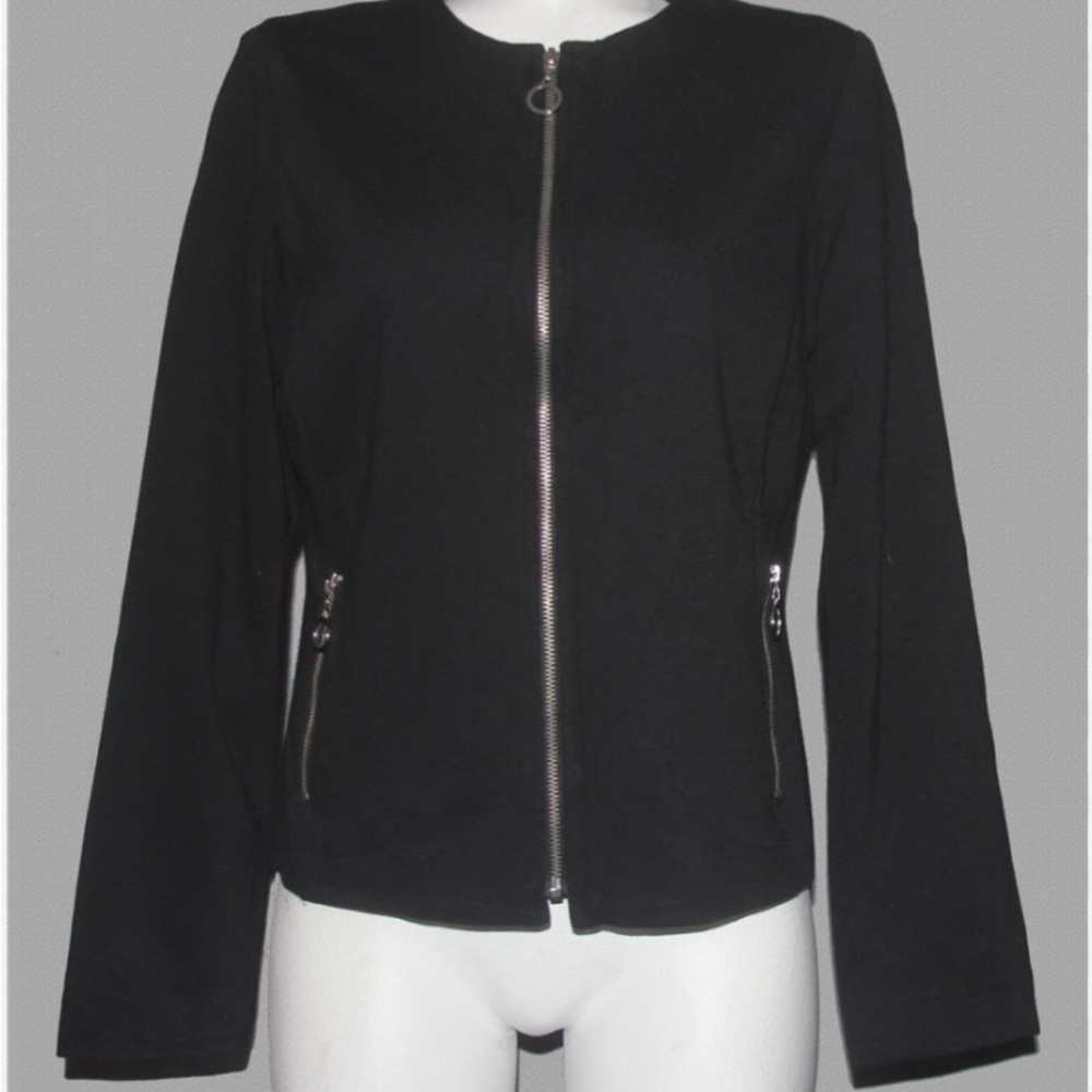 The Limited Women's Black Zippered Blazer
